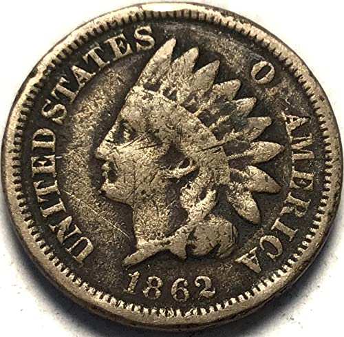 1862 P Indiai Centet Penny Eladó Jó