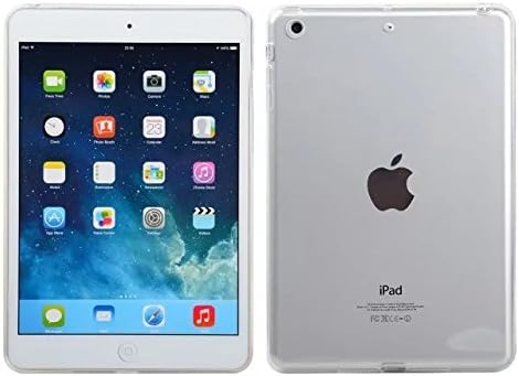 Apple iPad 2 Esetében, Ultra-Vékony Gél Szilikon hátlap Tiszta, Sima, Puha TPU Zselés Gumi, Bőr Esetben Protector Shell-Apple