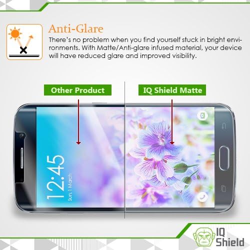 IQ Pajzs Matt Képernyő Védő Kompatibilis a Samsung Galaxy Tab E Nook 9.6 Anti-Vakító fény Anti-Buborék Film