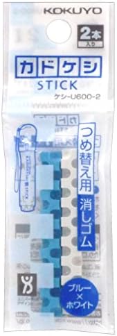 KOKUYO Kado-Keshi Stick Radír Utántöltő, Kék (Keshi-U600-2)