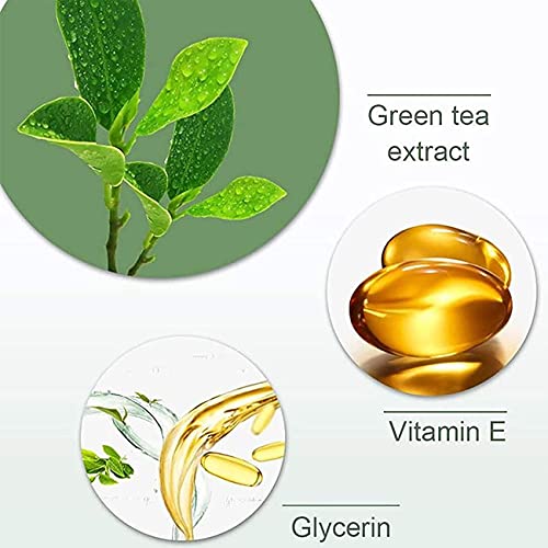 VESZEL Zöld Tea Maszk Botot, Tisztító Agyag Stick Maszk, Mélyen Tisztító Olaj Ellenőrzése, valamint Anti-Akne Szilárd, Finom,