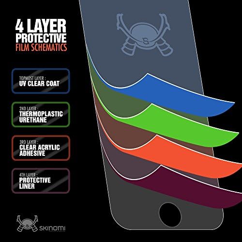 Skinomi Teljes Test Bőr Védő Kompatibilis LG G-Pad X 10.1 (képernyővédő fólia + hátlap) TechSkin Teljes Lefedettség Tiszta